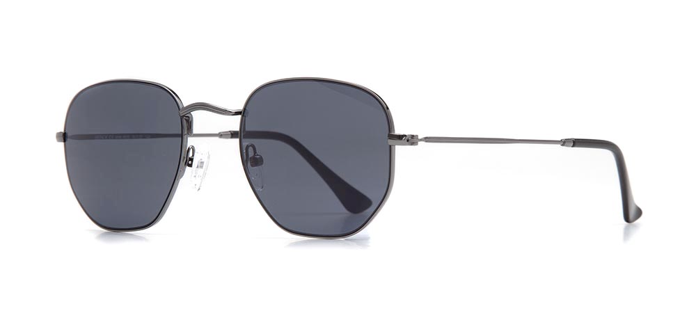 BENX SUNGLASSES Sunglasses Teenage Man,Woman,Unisex Rectangular Full-Rimmed Metal UV400 BXGÜNŞ 8055.50-02 AC